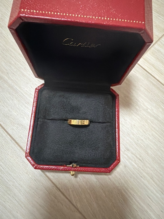 Cartierラブリング　ホワイトゴールド（金・貴金属）の商品画像 - 査定依頼日：2026年9月23日 - 最高査定価格：120,000円