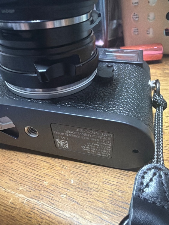 M-11Pブラックペイント（カメラ）の商品画像 - 査定依頼日：2026年7月28日 - 最高査定価格：900,000円