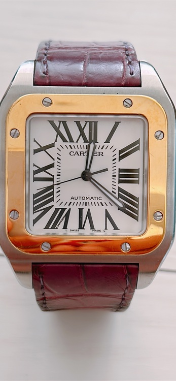 santos100（高級時計）の商品画像 - 査定依頼日：2025年6月28日 - 最高査定価格：700,000円