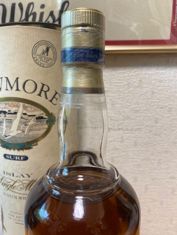 ボウモアサーフ シルクプリントカモメラベル　1L 43%（お酒）の商品画像 - 査定依頼日：2026年1月13日 - 最高査定価格：144,000円