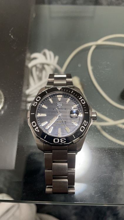 タグホイヤー アクアレーサー WAY201A.BA0927新（高級時計）の商品画像 - 査定依頼日：2025年11月24日 - 最高査定価格：185,000円