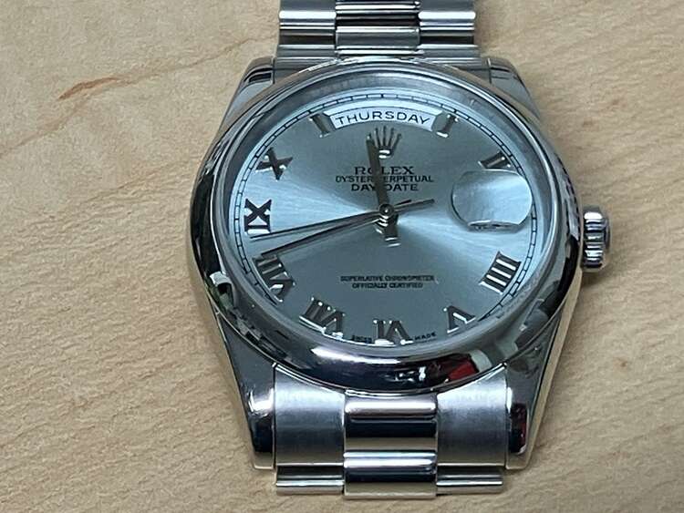 ロレックス デイデイト （高級時計）の商品画像 - 査定依頼日：2025年2月2日 - 最高査定価格：3,790,000円