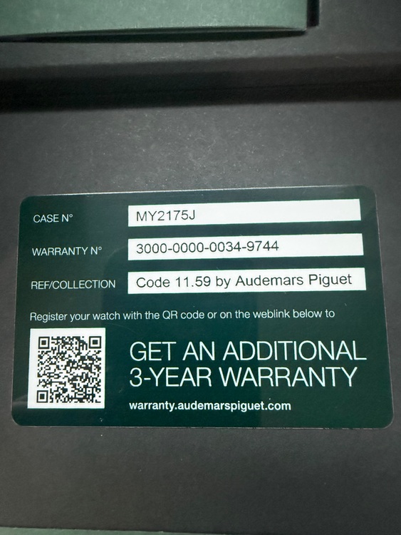 オーデマピゲ その他 （高級時計）の商品画像 - 査定依頼日：2025年6月8日 - 最高査定価格：3,300,000円