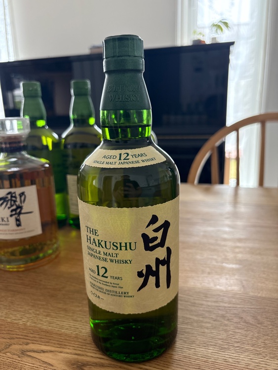 白州12年（お酒）の商品画像 - 査定依頼日：2026年4月30日 - 最高査定価格：19,000円