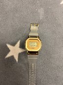 G-SHOCK CASIOデジタル 腕時計 ゴールド スケルトン（高級時計）の商品画像 - 査定依頼日：2024年12月7日 - 最高査定価格：4,000円