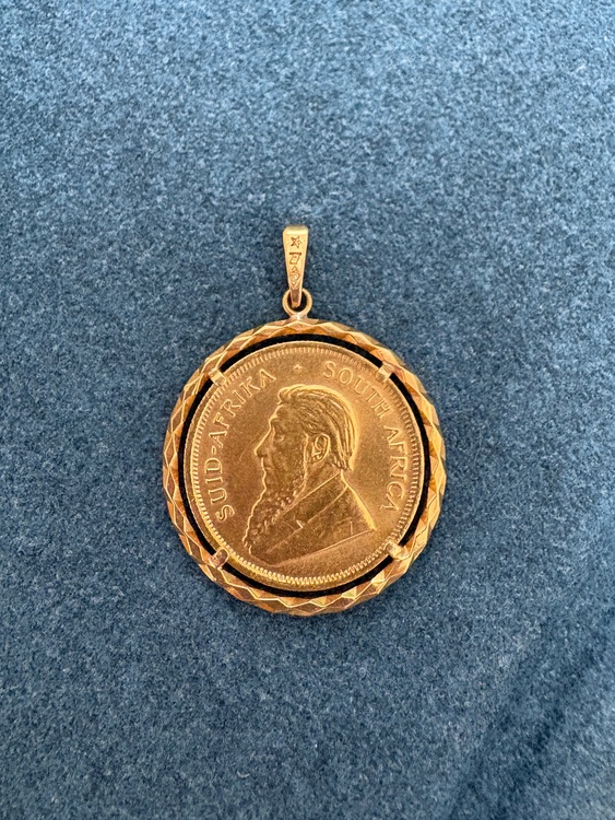 クルーガーランドコインペンダントトップ（金・貴金属）の商品画像 - 査定依頼日：2025年10月18日 - 最高査定価格：206,000円
