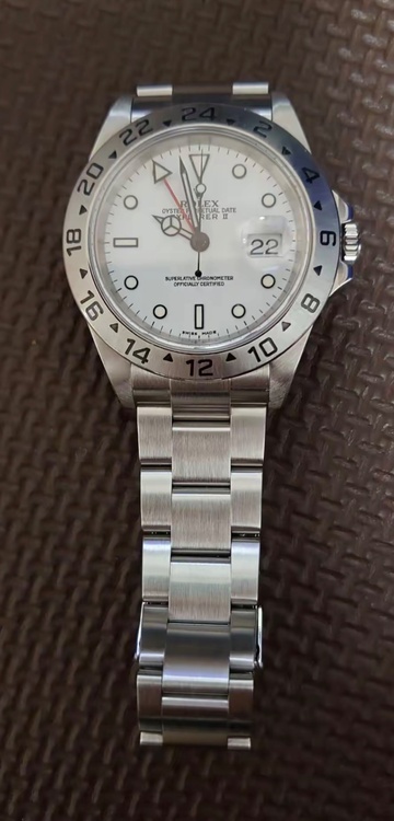 ロレックス エクスプローラー 16570（高級時計）の商品画像 - 査定依頼日：2025年12月16日 - 最高査定価格：1,350,000円