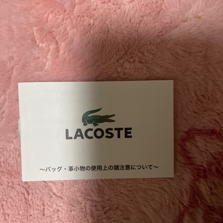 ラコステリュック（ブランドバッグ）の商品画像 - 査定依頼日：2026年3月20日 - 最高査定価格：2,500円