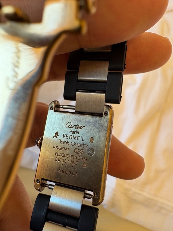 カルティエ タンク （高級時計）の商品画像 - 査定依頼日：2026年2月2日 - 最高査定価格：220,000円