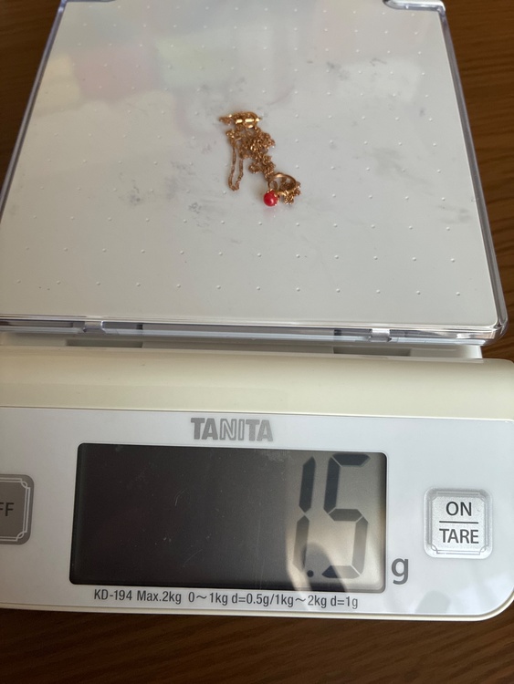 ネックレス（金・貴金属）の商品画像 - 査定依頼日：2026年4月16日 - 最高査定価格：30,000円