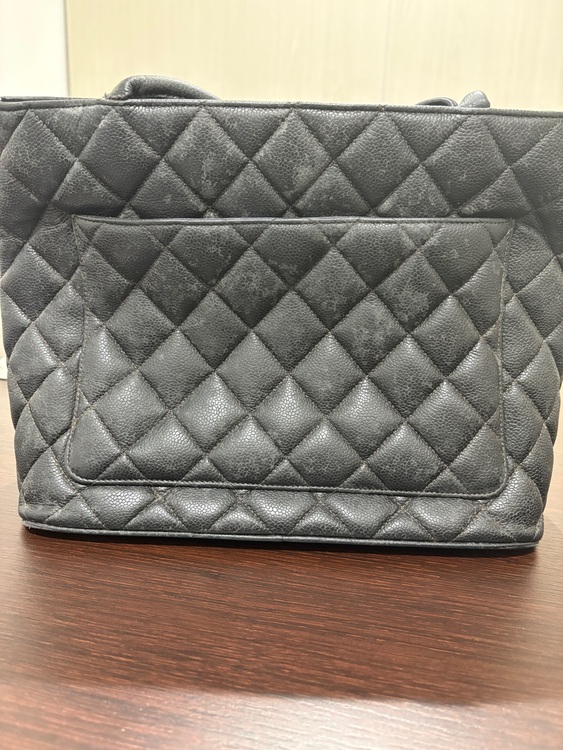 復刻トート　シルバー　キャビアスキン（ブランドバッグ）の商品画像 - 査定依頼日：2025年10月16日 - 最高査定価格：120,000円