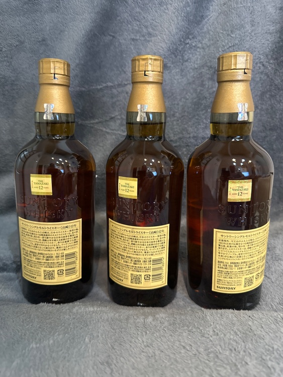 山﨑12年（お酒）の商品画像 - 査定依頼日：2026年8月29日 - 最高査定価格：19,000円