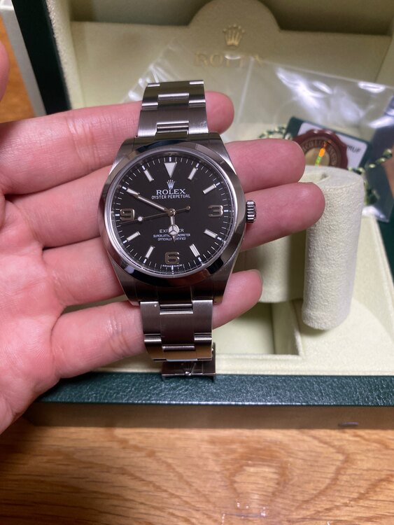 ロレックス エクスプローラー 21427（高級時計）の商品画像 - 査定依頼日：2025年1月5日 - 最高査定価格：900,000円