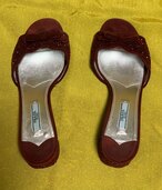 リボン・グリッターサンダル（古着・ファッション）の商品画像 - 査定依頼日：2025年2月24日 - 最高査定価格：5,000円