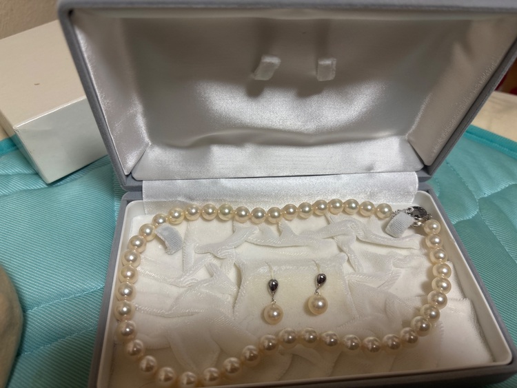 ネックレスとイヤリング（宝石）の商品画像 - 査定依頼日：2025年11月30日 - 最高査定価格：100,000円