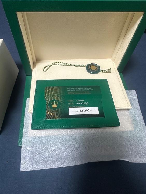 ロレックス シードゥエラー 126603（高級時計）の商品画像 - 査定依頼日：2025年12月4日 - 最高査定価格：2,600,000円