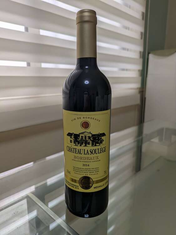 シャトー ラ　スレージュ　ボルドー（お酒）の商品画像 - 査定依頼日：2025年2月24日 - 最高査定価格：500円