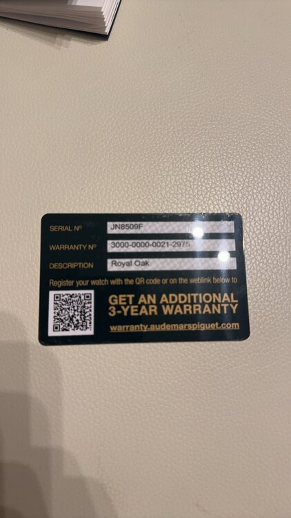 オーデマピゲ ロイヤルオーク （高級時計）の商品画像 - 査定依頼日：2025年1月30日 - 最高査定価格：5,000,000円