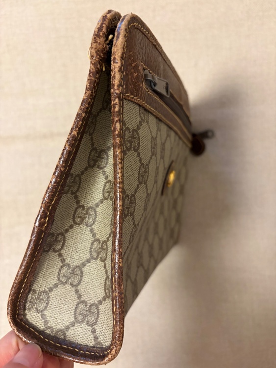 GUCCI GGプラス／オールドグッチ コスメポーチ（ブランドバッグ）の商品画像 - 査定依頼日：2026年10月4日 - 最高査定価格：3,000円