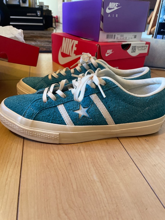 CONVERSE STAR&BARS US SUEDE（古着・ファッション）の商品画像 - 査定依頼日：2025年11月14日 - 最高査定価格：1,500円