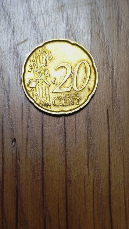 20セントユーロ（金・貴金属）の商品画像 - 査定依頼日：2026年6月10日 - 最高査定価格：10円