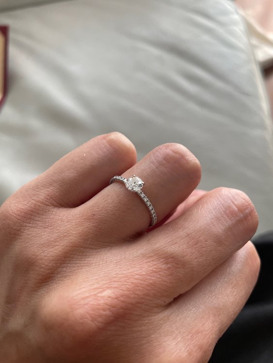 エタンセル ドゥ カルティエソリテール リング 品番:&nbsp; N4744300（宝石）の商品画像 - 査定依頼日：2023年6月26日 - 最高査定価格：150,000円