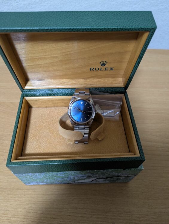 ロレックス エアキング 14000M/K38052（高級時計）の商品画像 - 査定依頼日：2025年8月27日 - 最高査定価格：370,000円