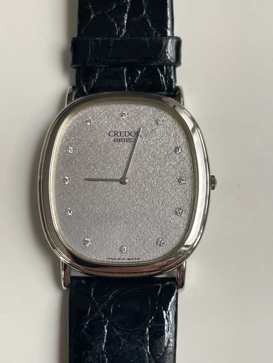 セイコー その他 クレドール 900PLATINUM 2F70-619（高級時計）の商品画像 - 査定依頼日：2025年4月3日 - 最高査定価格：120,000円