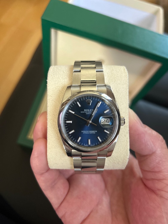 ロレックス パーペチュアルデイト 11520（高級時計）の商品画像 - 査定依頼日：2025年9月21日 - 最高査定価格：860,000円