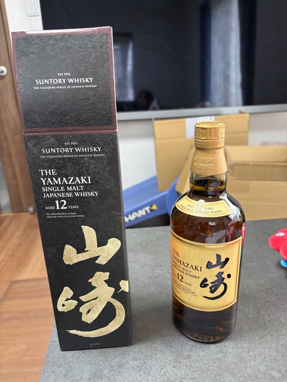 ウイスキー サントリー山崎 （お酒）の商品画像 - 査定依頼日：2025年12月15日 - 最高査定価格：19,500円