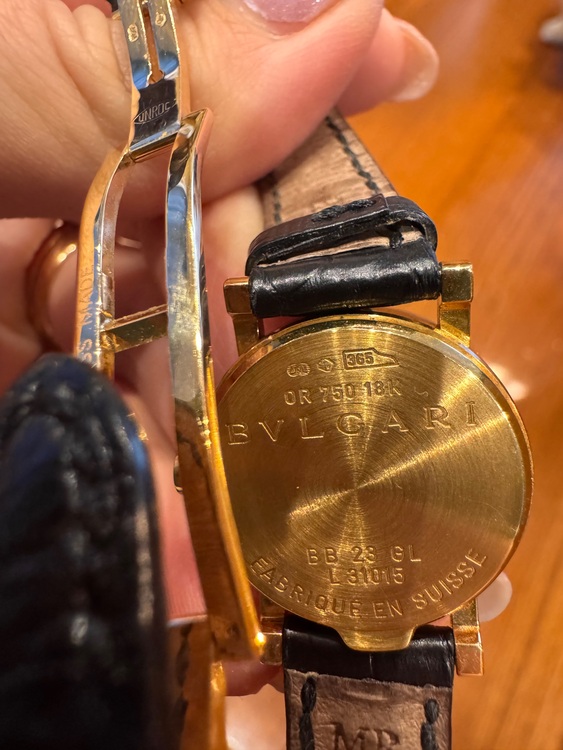 ブルガリブルガリ　１８金レディース時計（高級時計）の商品画像 - 査定依頼日：2025年6月26日 - 最高査定価格：270,000円