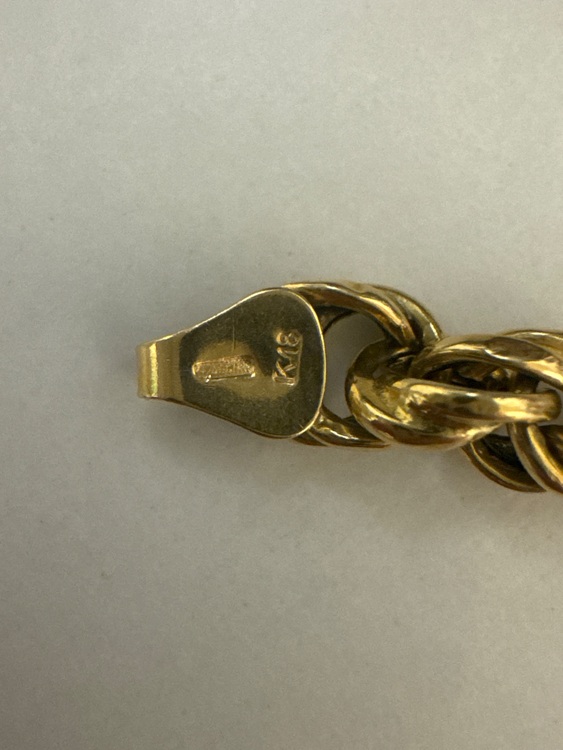 ブレスレット（金・貴金属）の商品画像 - 査定依頼日：2025年9月17日 - 最高査定価格：130,000円