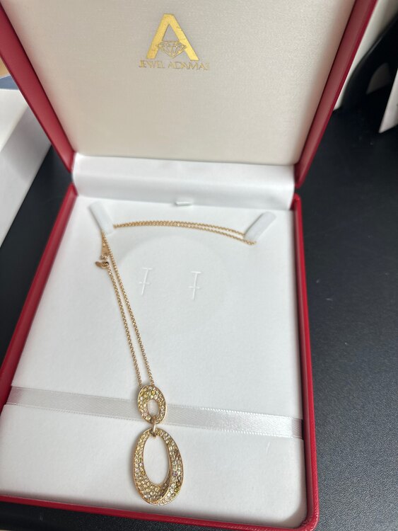 ピンクゴールドネックレス　3.50ct（金・貴金属）の商品画像 - 査定依頼日：2025年2月6日 - 最高査定価格：500,000円