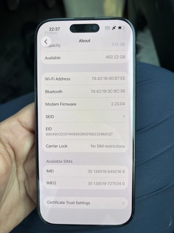 iPhone 16 Pro 512GB SIM-free（スマホ）の商品画像 - 査定依頼日：2026年1月19日 - 最高査定価格：122,000円