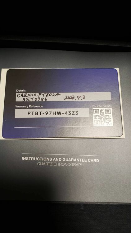 タグホイヤー フォーミュラ CAZ1010.FT802（高級時計）の商品画像 - 査定依頼日：2025年6月10日 - 最高査定価格：120,000円