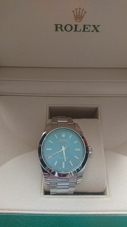 ミルガウス青文字盤（高級時計）の商品画像 - 査定依頼日：2025年7月6日 - 最高査定価格：1,550,000円