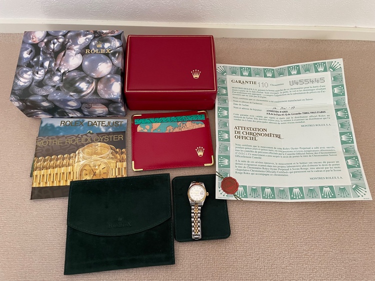 レディース デイトジャスト（高級時計）の商品画像 - 査定依頼日：2026年3月30日 - 最高査定価格：100,000円