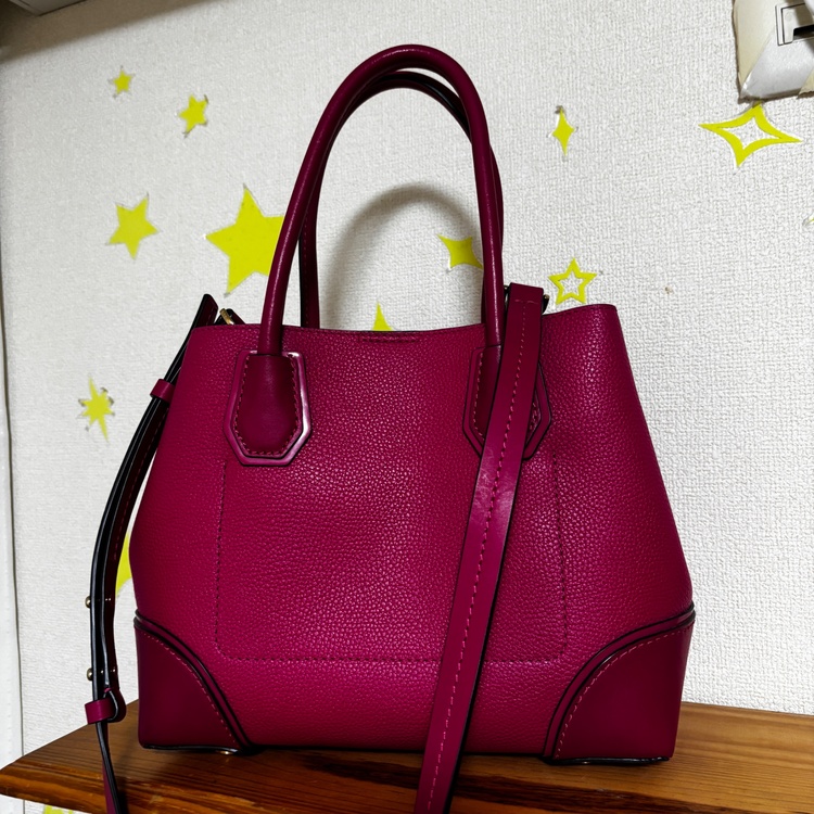 マイケルコース 2WAY ハンドバッグ ショルダーバッグ ピンク レザー（ブランドバッグ）の商品画像 - 査定依頼日：2026年7月26日 - 最高査定価格：2,000円