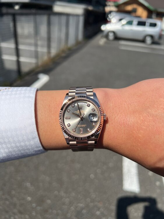 デイデイト36（高級時計）の商品画像 - 査定依頼日：2025年4月17日 - 最高査定価格：6,100,000円