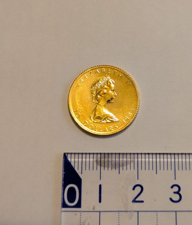 メイプルリーフ（金・貴金属）の商品画像 - 査定依頼日：2025年10月26日 - 最高査定価格：165,000円