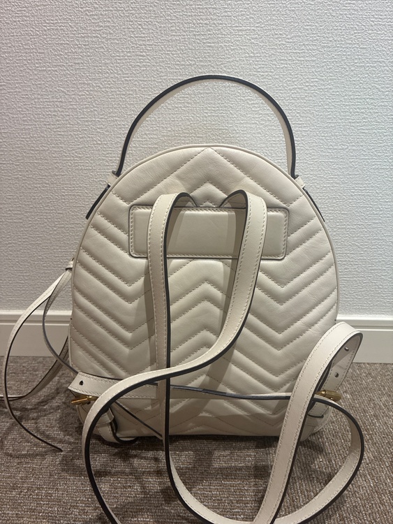 GUCCI バックパック リュックサック GGマーモント （ブランドバッグ）の商品画像 - 査定依頼日：2026年4月10日 - 最高査定価格：80,000円