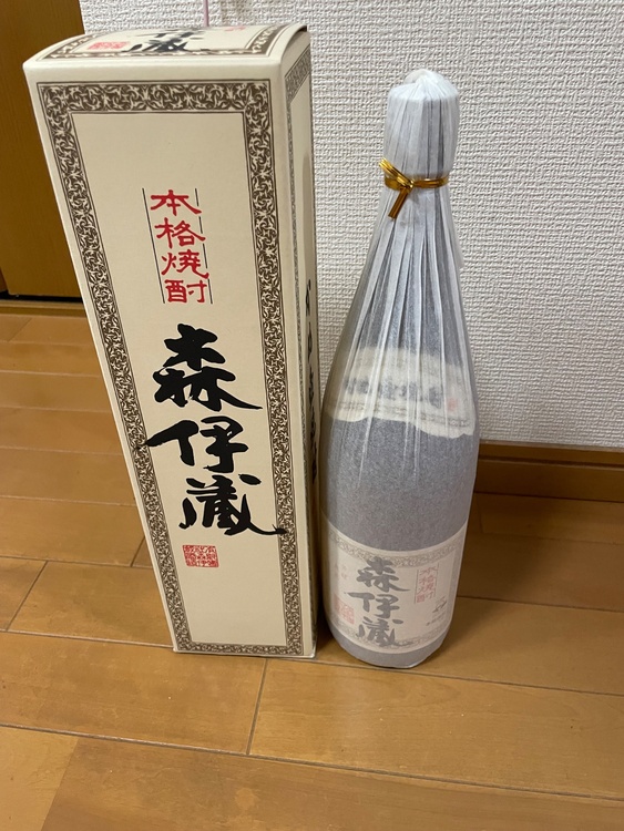 焼酎 森伊蔵（お酒）の商品画像 - 査定依頼日：2026年5月22日 - 最高査定価格：12,000円