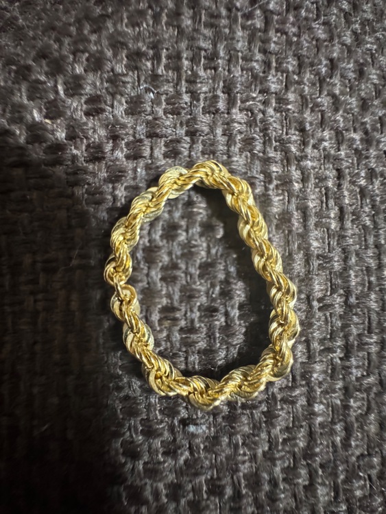 ロープチェーンリング（金・貴金属）の商品画像 - 査定依頼日：2025年7月29日 - 最高査定価格：115,000円
