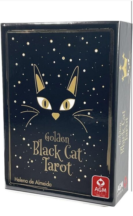 タロットカード78枚　ゴールデンブラックキャットタロット（その他のおもちゃ）の商品画像 - 査定依頼日：2025年2月3日 - 最高査定価格：550円