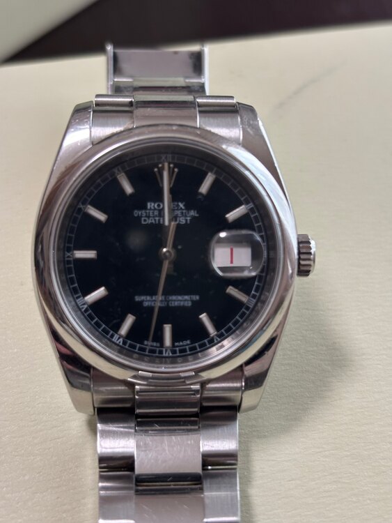 ロレックス デイトジャスト 11620（高級時計）の商品画像 - 査定依頼日：2025年4月8日 - 最高査定価格：700,000円