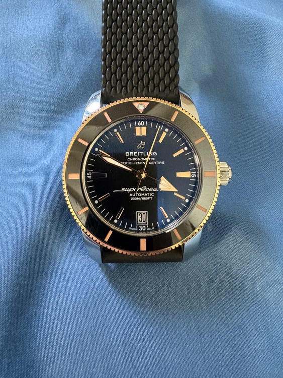 ヘリテージスーパーオーシャン（高級時計）の商品画像 - 査定依頼日：2026年3月30日 - 最高査定価格：600,000円