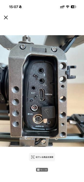 black Maigic polket cinema camera 4k（カメラ）の商品画像 - 査定依頼日：2026年6月21日 - 最高査定価格：40,000円