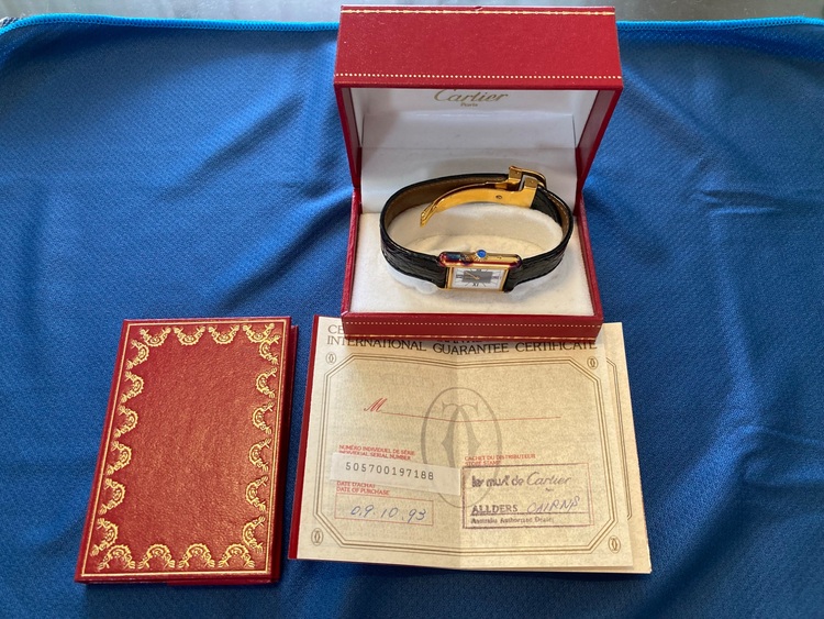 MUST de CARTIER 腕時計（高級時計）の商品画像 - 査定依頼日：2025年7月11日 - 最高査定価格：620,000円