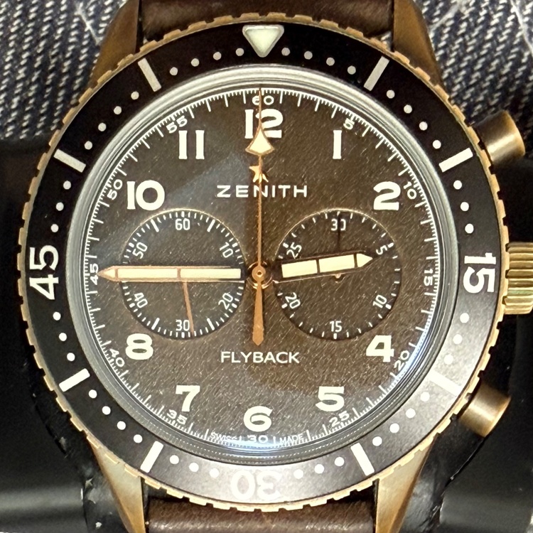 パイロット クロノメトロ TIPO CP-2 フライバック（高級時計）の商品画像 - 査定依頼日：2026年1月24日 - 最高査定価格：500,000円