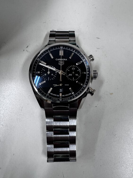 タグホイヤー　カレラ　クロノグラフ（高級時計）の商品画像 - 査定依頼日：2025年5月29日 - 最高査定価格：430,000円